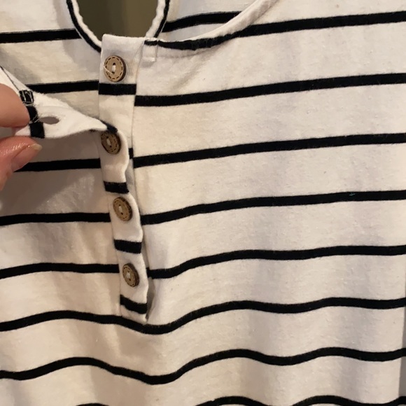 Striped Romper - Picture 2 of 8